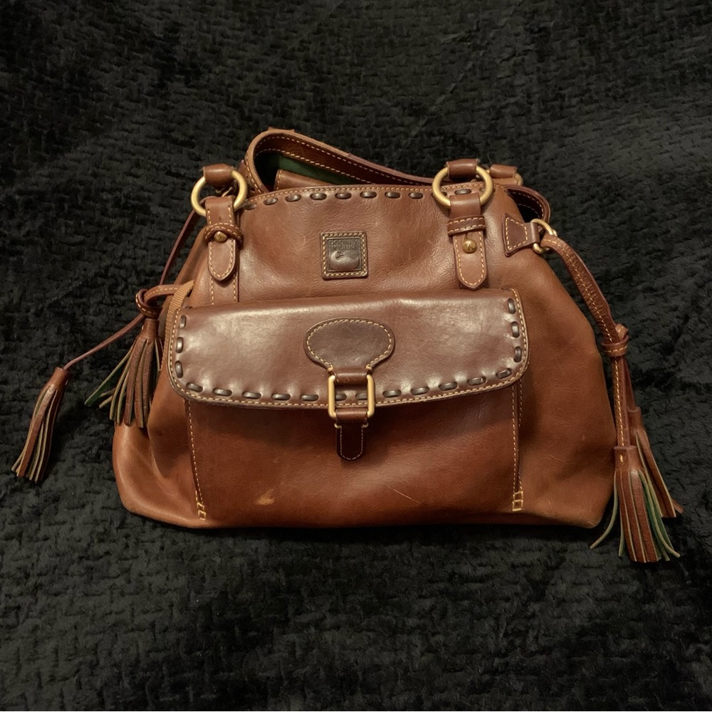 Dooney and Bourke Mocha Brown Satchel